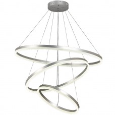 Φωτιστικό Κρεμαστό Φ40/60/80cm Στρογγυλό LED 60W 230V 6600lm CCT Dimmable 6095-A-SL